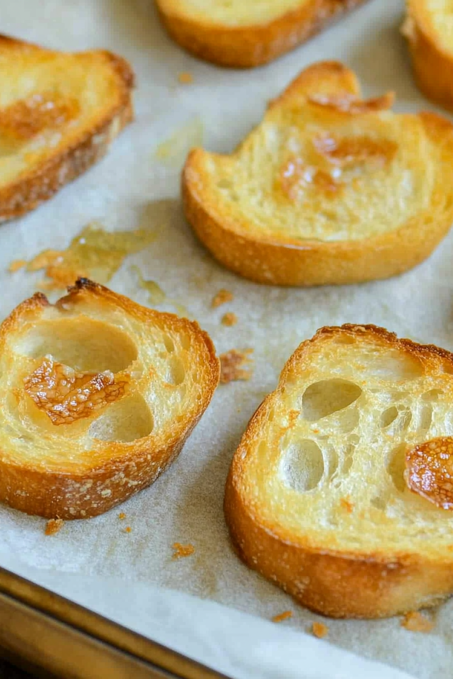 Easy Crostini Recipe Final Dish Presentation