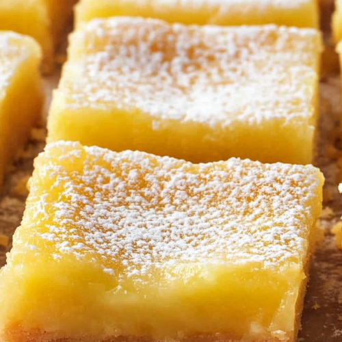 Easy Homemade Lemon Bars Recipe