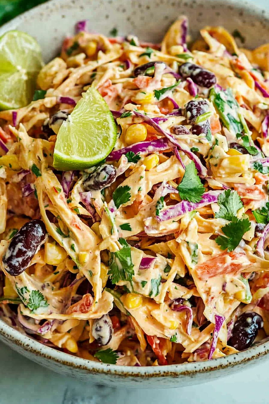 Easy Mexican Coleslaw Recipe