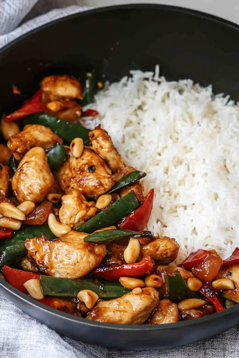 Easy One-Skillet Kung Pao Chicken Recipe