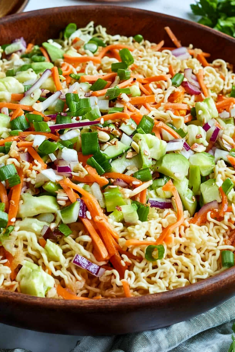 Easy Ramen Noodle Salad Recipe