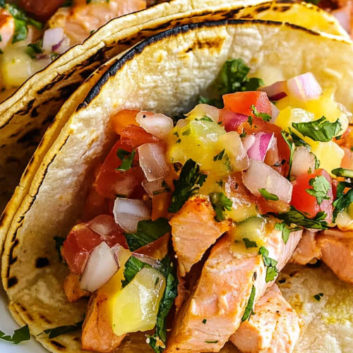 Easy Salmon Tacos Recipe
