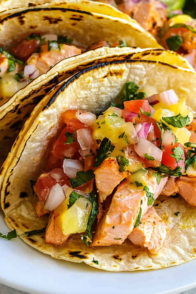 Easy Salmon Tacos Recipe