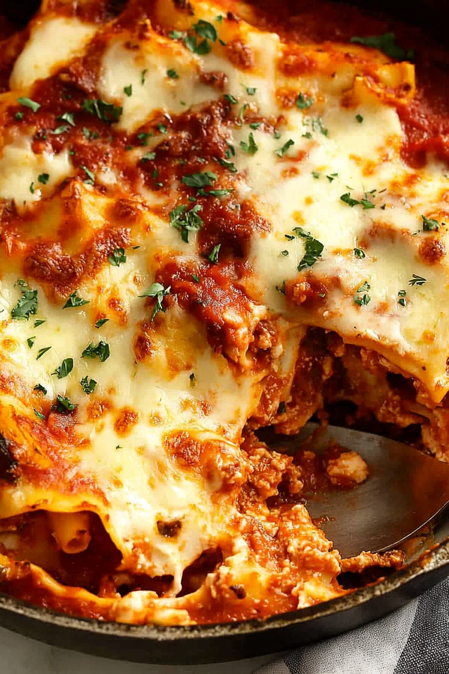 Easy Skillet Lasagna Recipe