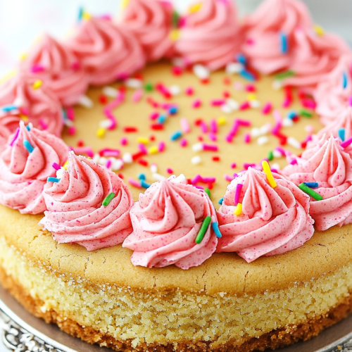Easy Sugar Cookie Cake Recipe