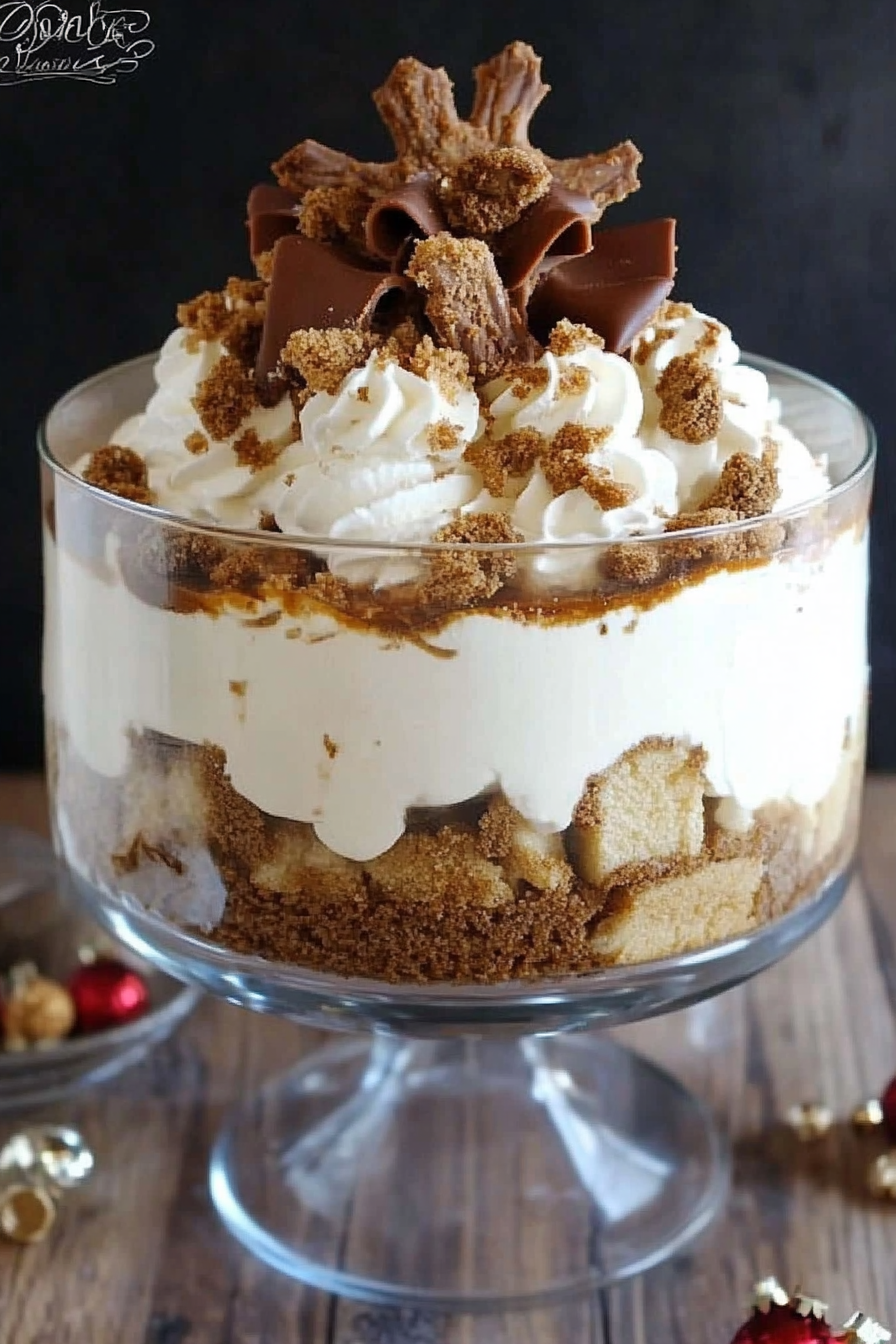 Gingerbread Cheesecake Trifle Recipe: A Festive Holiday Dessert