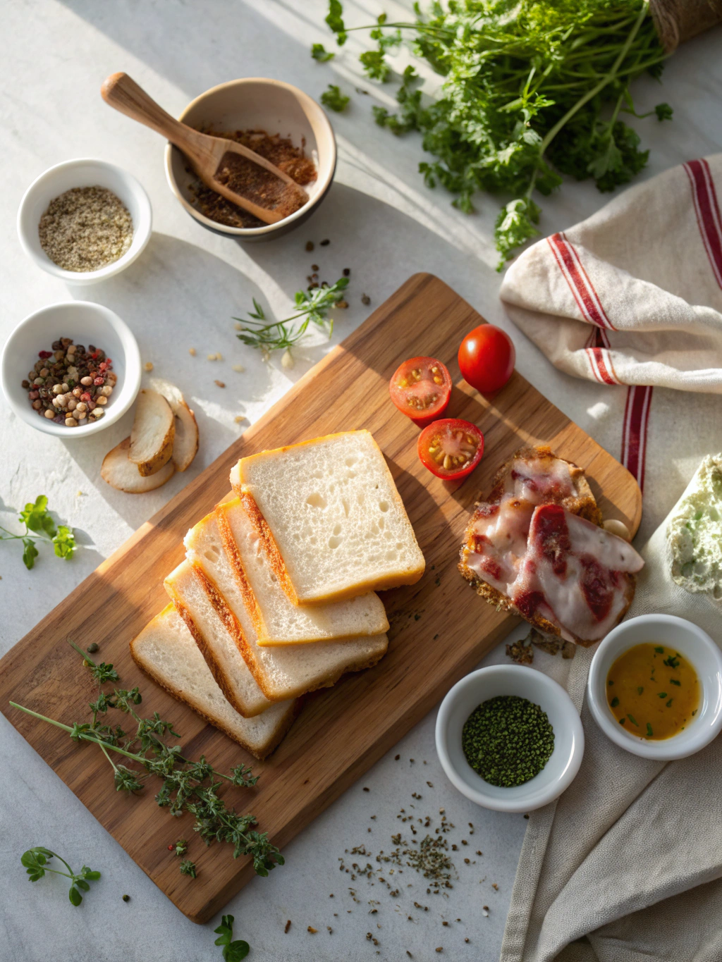Hot Brown Sandwich Recipe: A Kentucky Classic ingredients