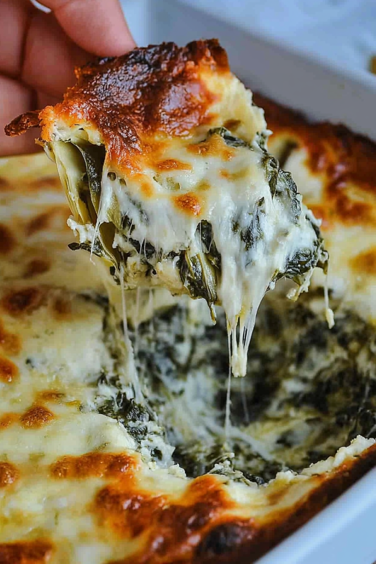 Hot Spinach Artichoke Dip Recipe