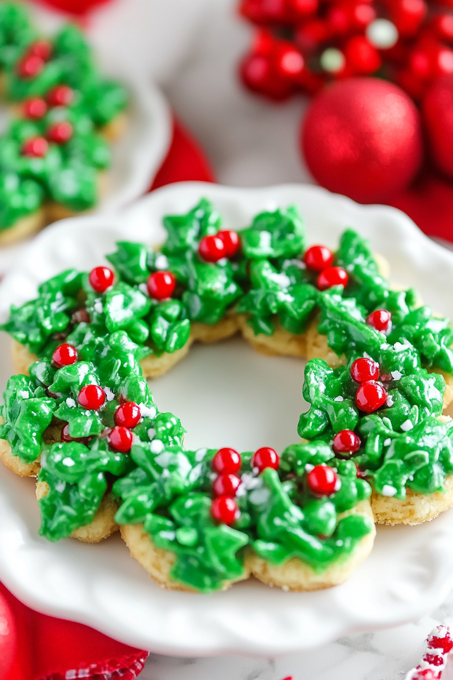 How to Make Festive Wreath Cookies for Any Holiday Celebration