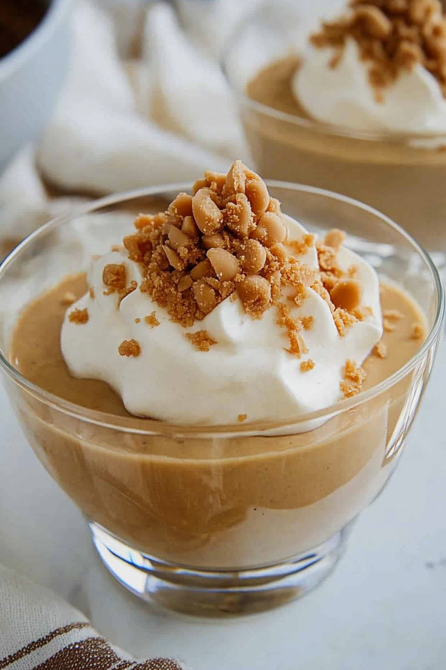 How to Make Homemade Butterscotch Pudding Final Dish Presentation