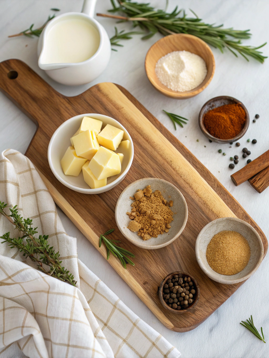 How to Make Homemade Butterscotch Pudding ingredients