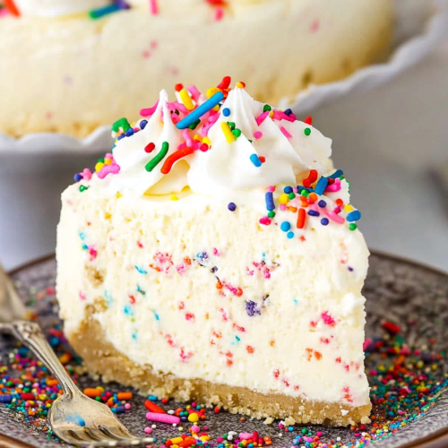 How to Make a No-Bake Funfetti Cheesecake