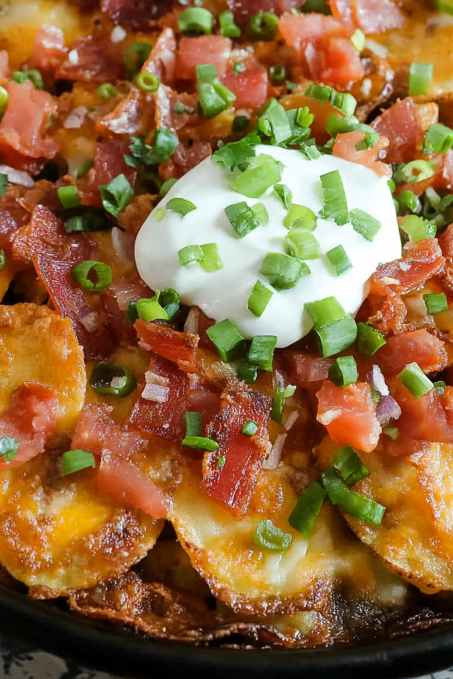 Irish Nachos Recipe: A Delicious Twist on Classic Snacks Final Dish Presentation