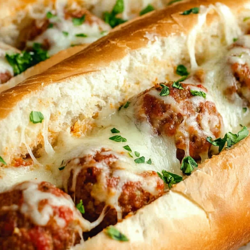 Italian Meatball Submarine Sandwich Recipe