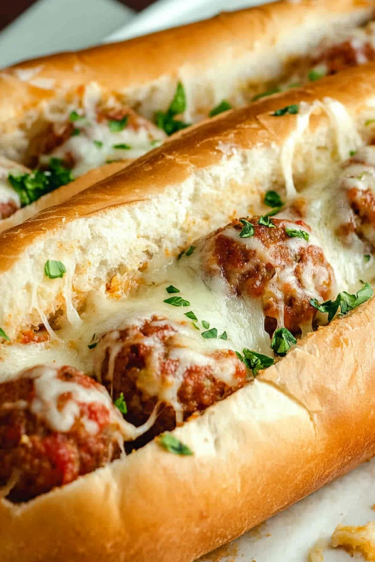 Italian Meatball Submarine Sandwich Recipe