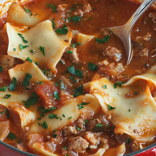 Lasagna Soup: A Perfectly Cozy One-Pot Meal Recipe