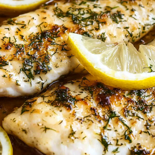 Lemon Dill Baked Tilapia Recipe