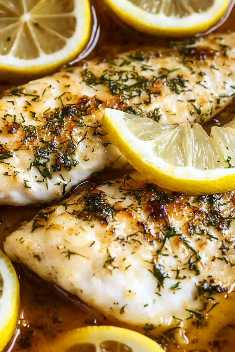 Lemon Dill Baked Tilapia Recipe