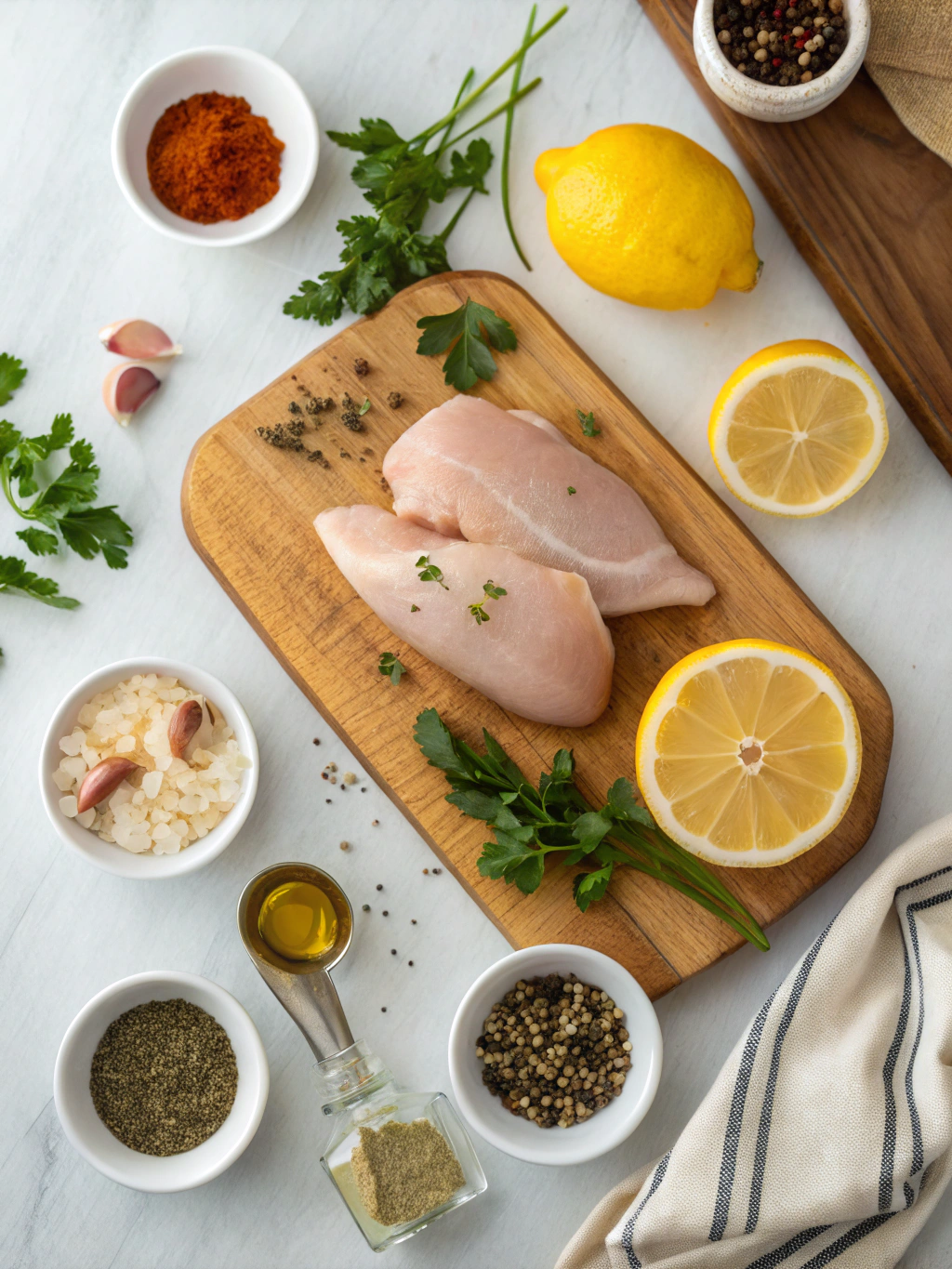 Lemon Pepper Chicken Recipe ingredients