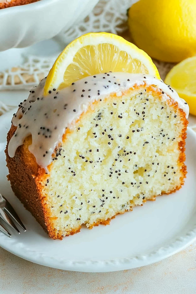 Lemon Poppy Seed Cake Recipe