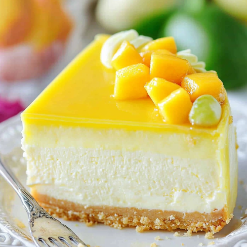 Mango Key Lime Cheesecake Recipe