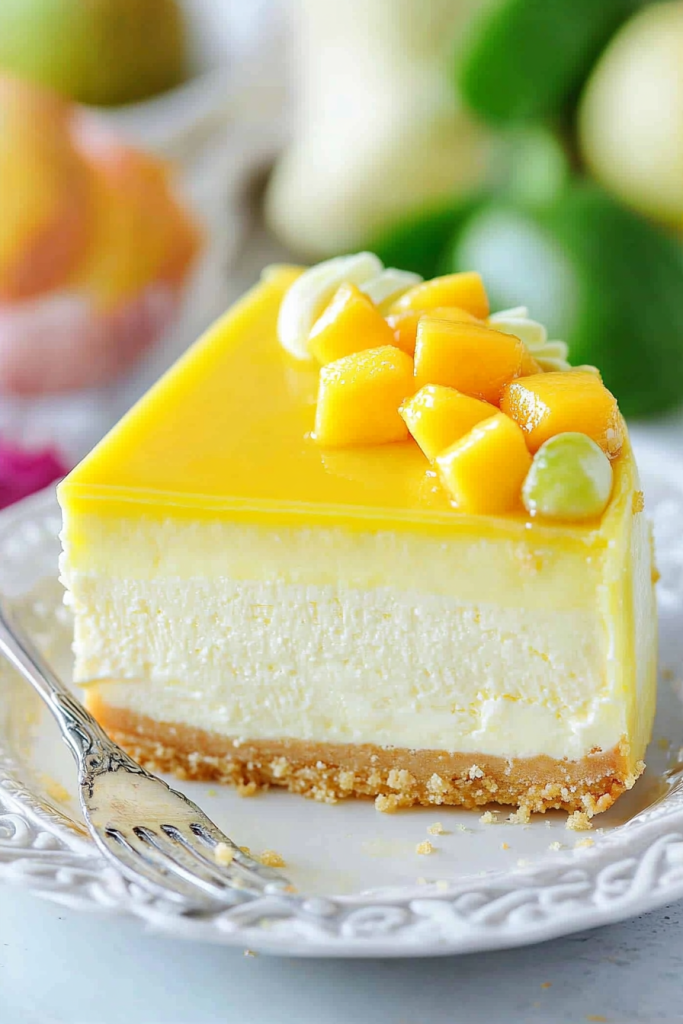 Mango Key Lime Cheesecake Recipe