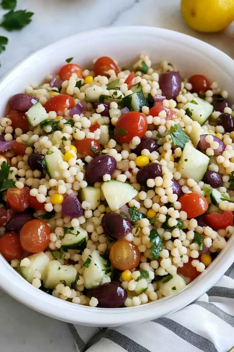 Mediterranean Couscous Salad Recipe