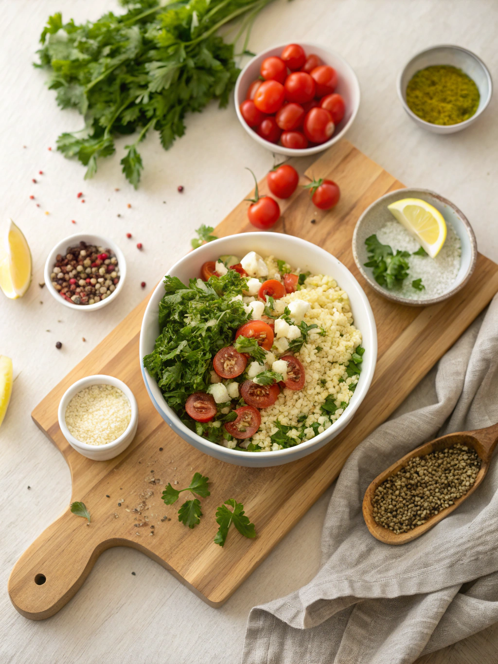 Mediterranean Couscous Salad Recipe  ingredients