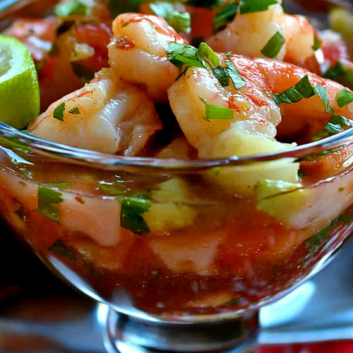 Mexican Shrimp Cocktail Recipe (Coctel de Camarones)