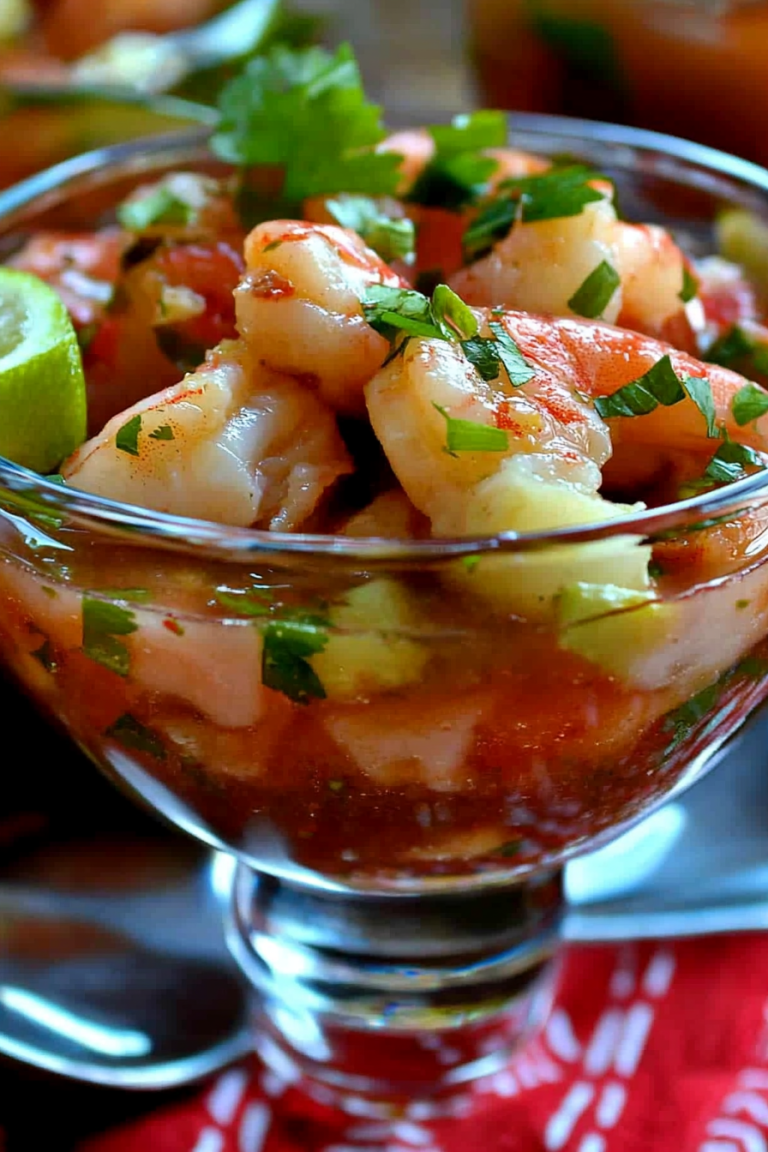 Mexican Shrimp Cocktail Recipe (Coctel de Camarones)