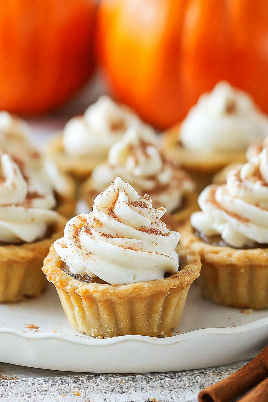 Mini Pumpkin Pies Recipe - Easy and Delicious Bite-Sized Treats