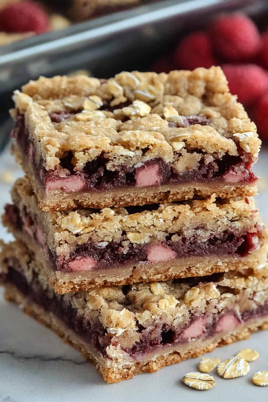 Oatmeal Bars Recipe Final Dish Presentation