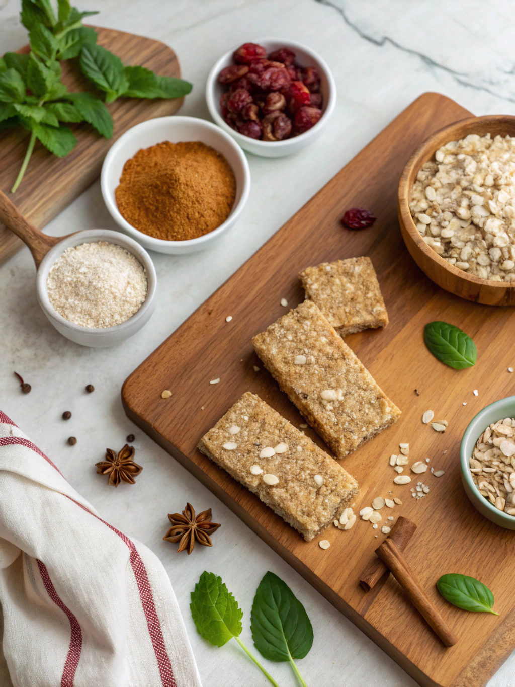 Oatmeal Bars Recipe ingredients