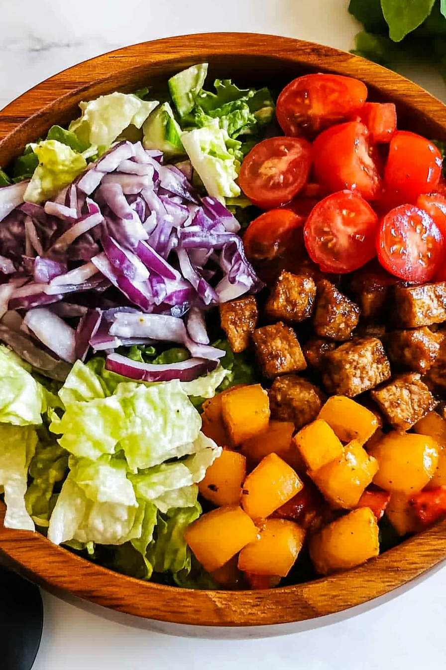 Olive Garden Salad Recipe: A Delicious Homemade Version Final Dish Presentation