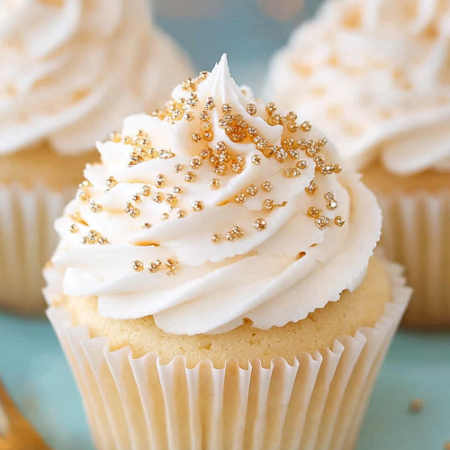 Perfectly Moist Vanilla Cupcake Recipe