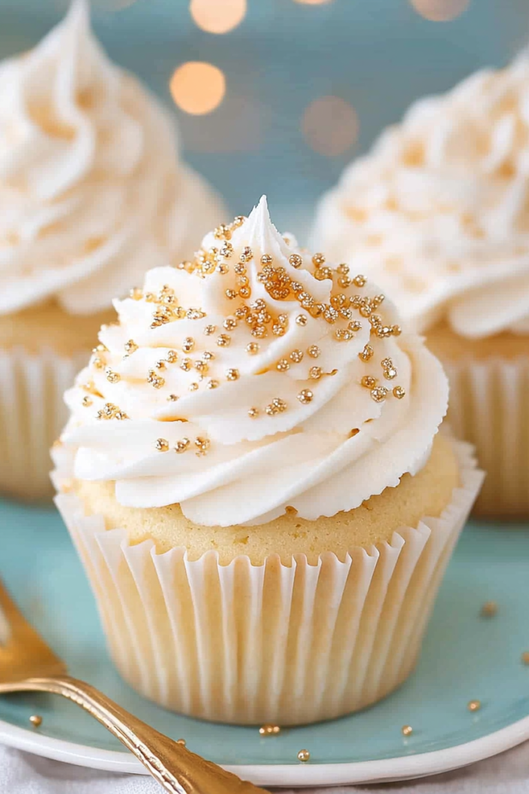 Perfectly Moist Vanilla Cupcake Recipe