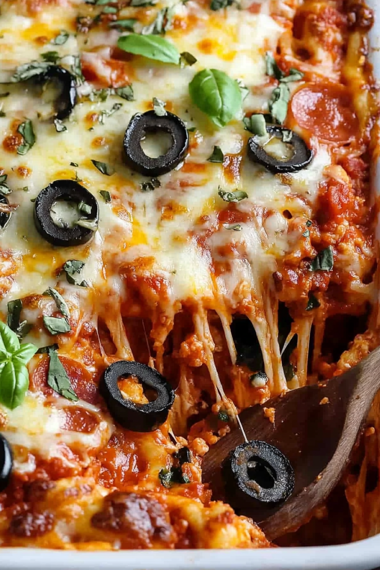 Pizza Casserole Recipe: A Hearty and Delicious Family Dinner Idea