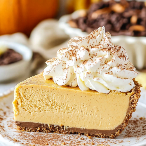 Pumpkin Spice Nutella Ice Cream Pie Recipe