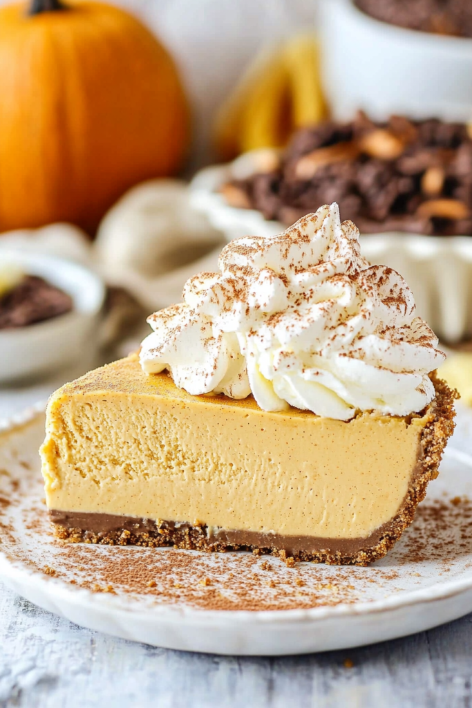 Pumpkin Spice Nutella Ice Cream Pie Recipe
