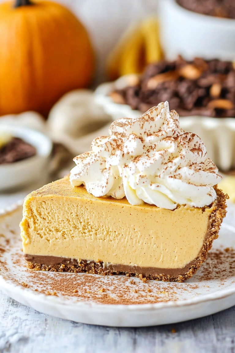 Pumpkin Spice Nutella Ice Cream Pie Recipe
