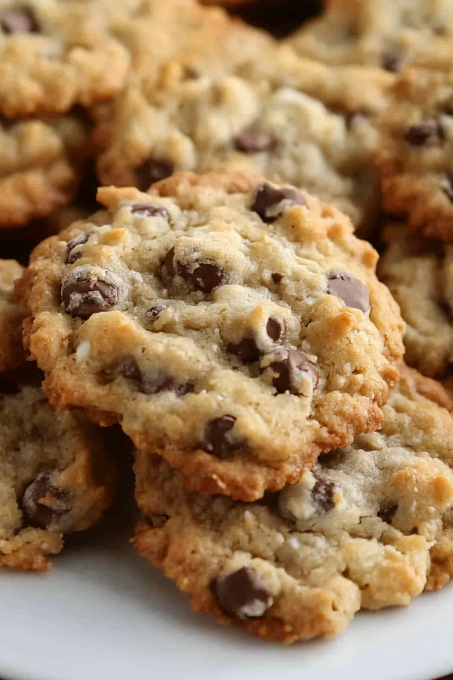 Ranger Cookies Recipe Final Dish Presentation