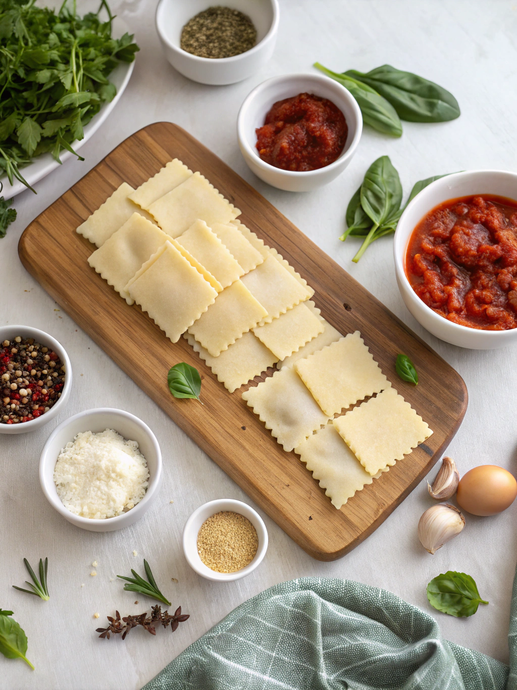 Ravioli Lasagna Recipe ingredients
