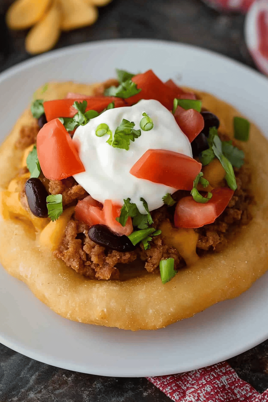 Recipe for Indian Fry Bread and Navajo Tacos