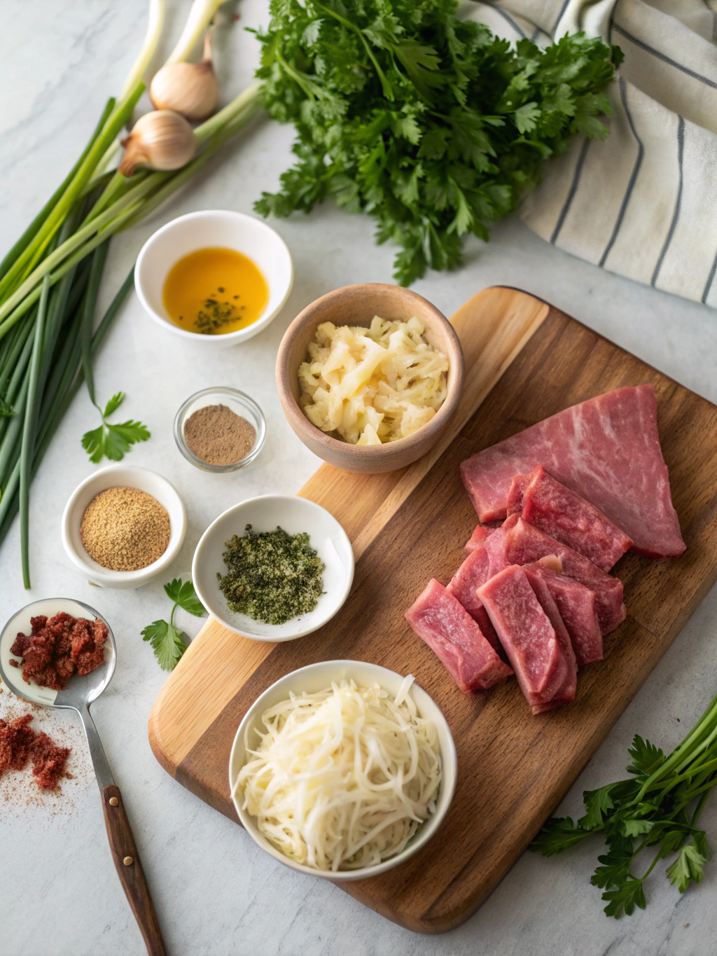 Reuben Casserole Recipe ingredients