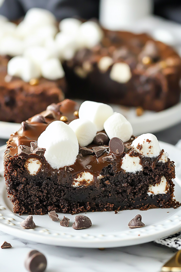 Rocky Road Cookie Cake Recipe: A Delicious Treat Full of Chocolate and Marshmallow Goodness