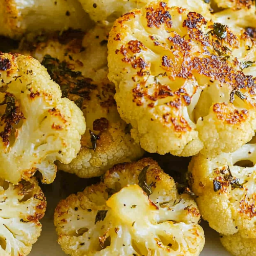 Savory Roasted Cauliflower Recipe