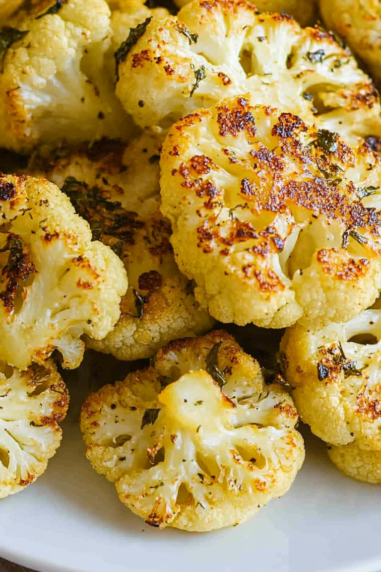Savory Roasted Cauliflower Recipe
