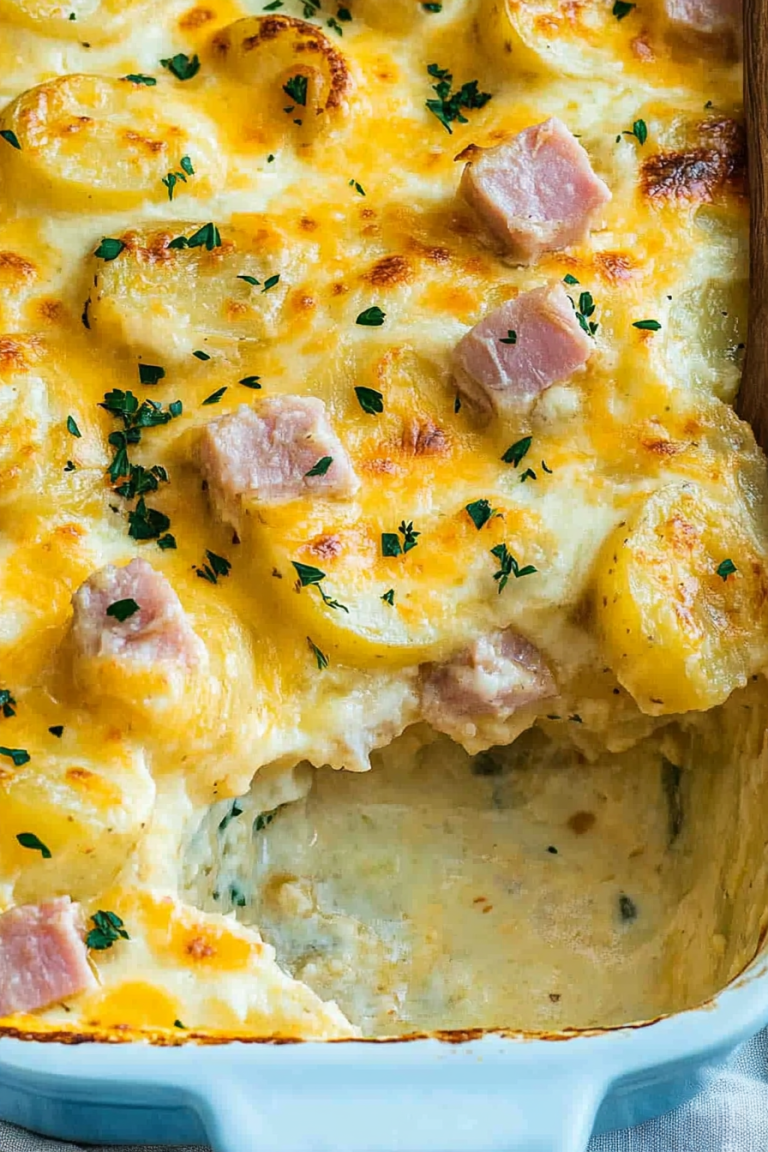 Scalloped Potatoes with Ham Recipe