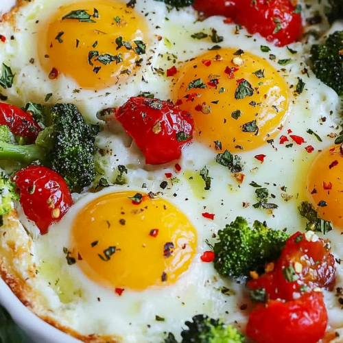 Simple Oven-Baked Eggs Recipe