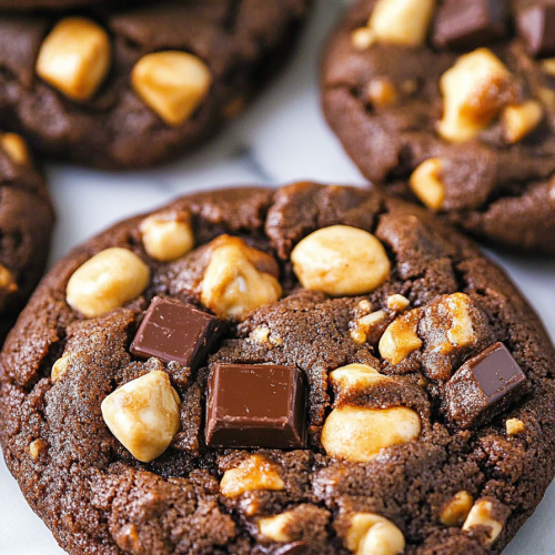 Snickers Chocolate Cookies Recipe